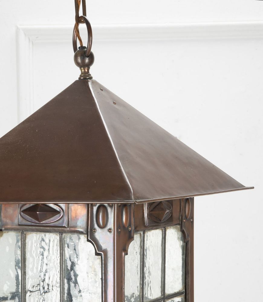 20th Century Arts & Crafts Copper Lantern LL0555871