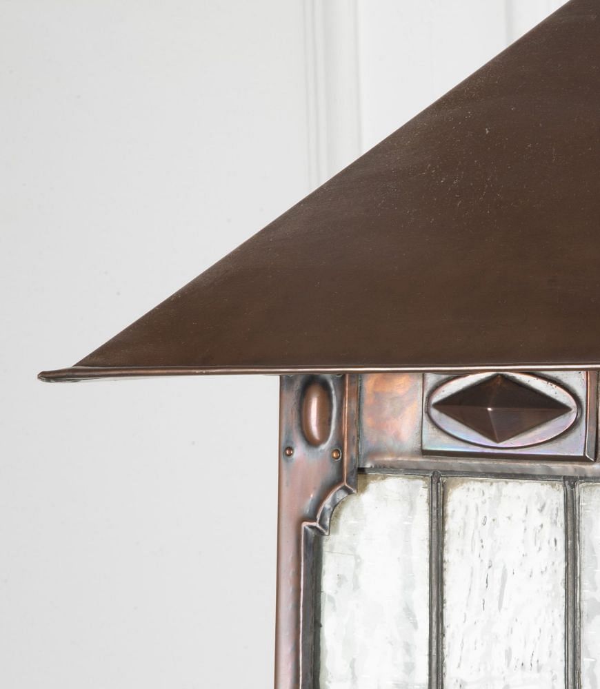 20th Century Arts & Crafts Copper Lantern LL0555871