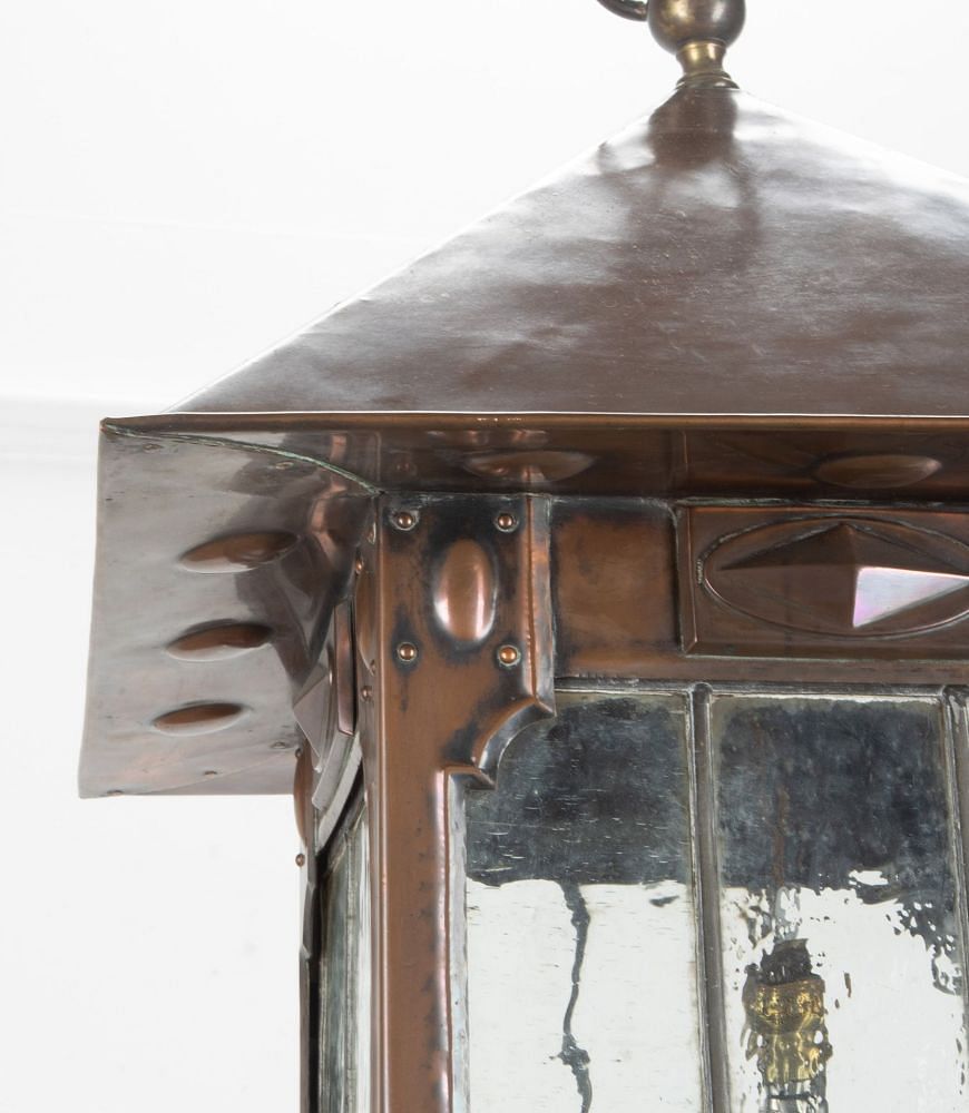 20th Century Arts & Crafts Copper Lantern LL0555871