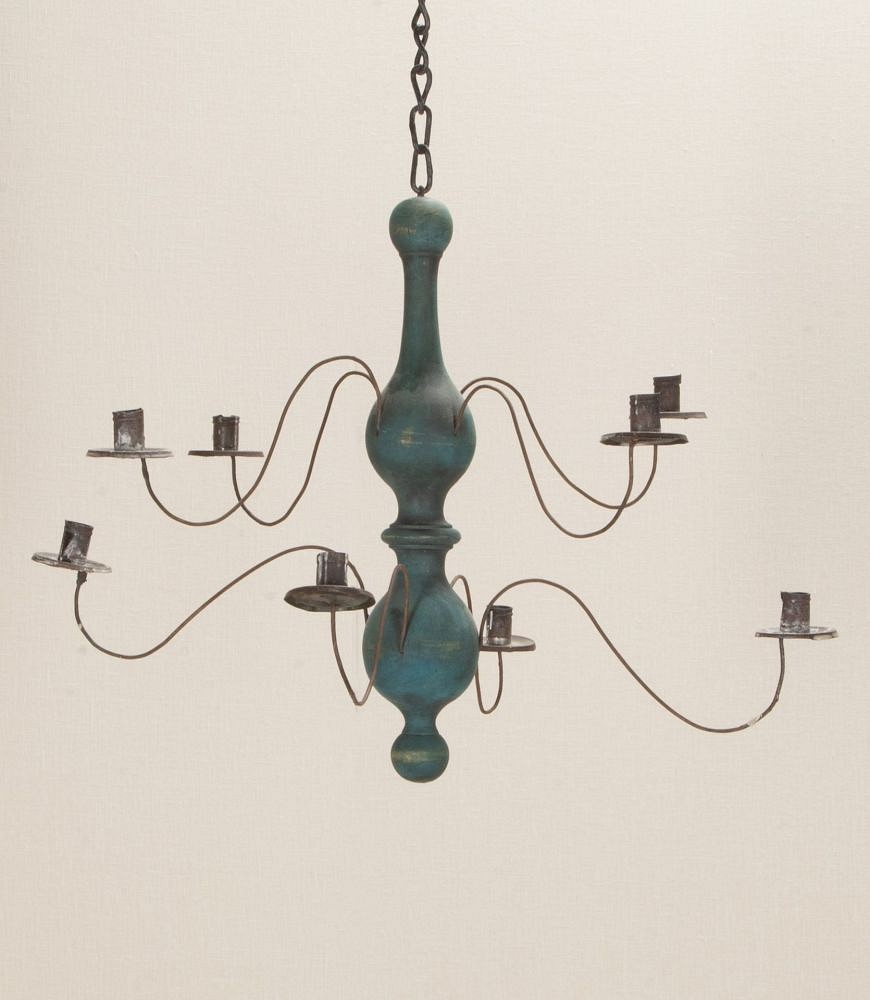 19th Century Swedish Candle Chandelier LL1342916