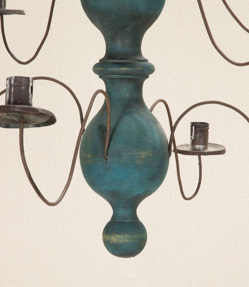 19th Century Swedish Candle Chandelier LL1342916