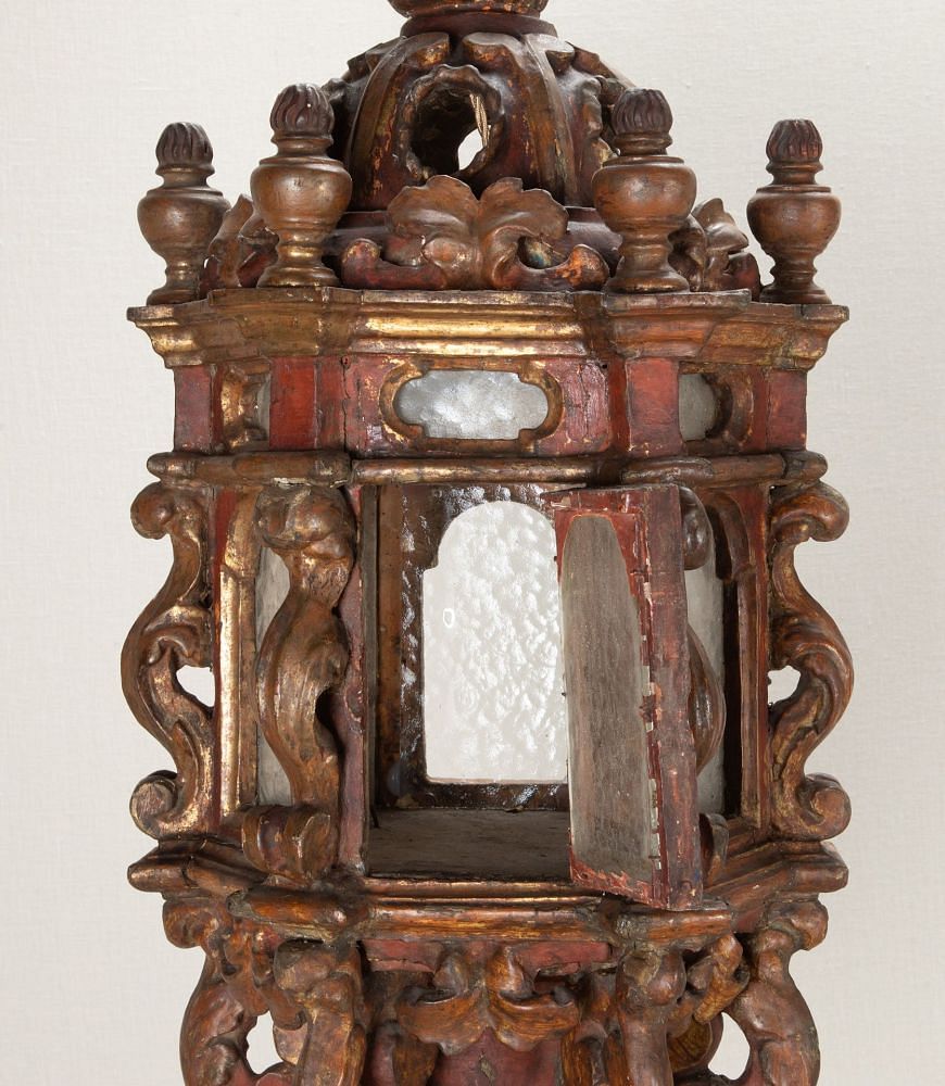 Late 18th Century Venetian Giltwood Lantern LL2342721