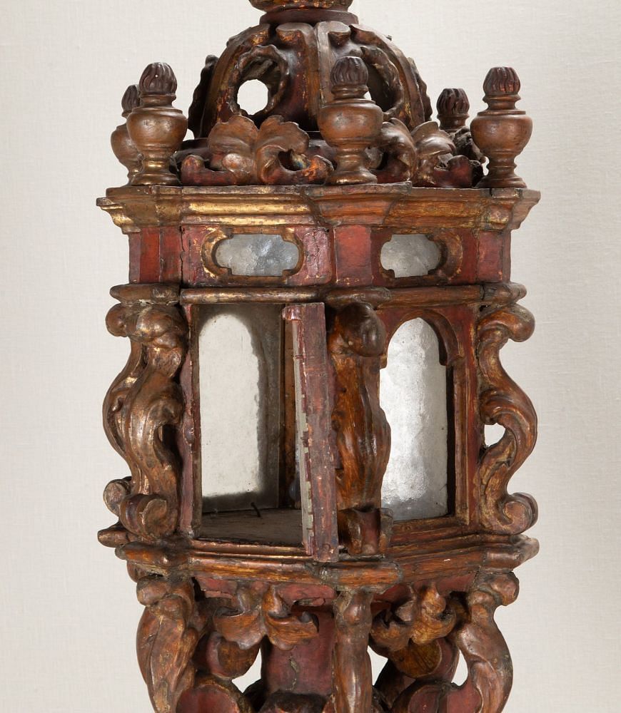 Late 18th Century Venetian Giltwood Lantern LL2342721
