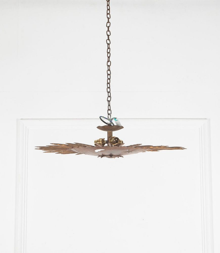 20th Century Sunburst Hanging Light LL3838291