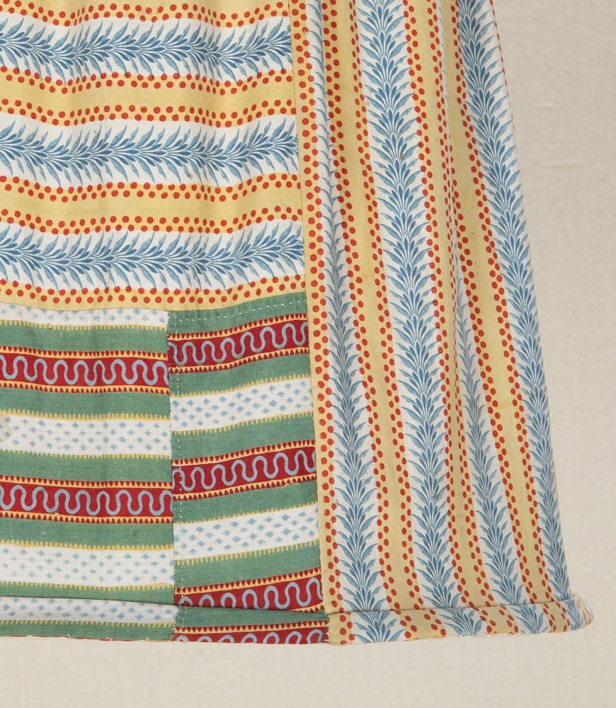 Hand-Made Lampshade Using Late 18th Century French Block Printed Cotton Fabric LS4242876