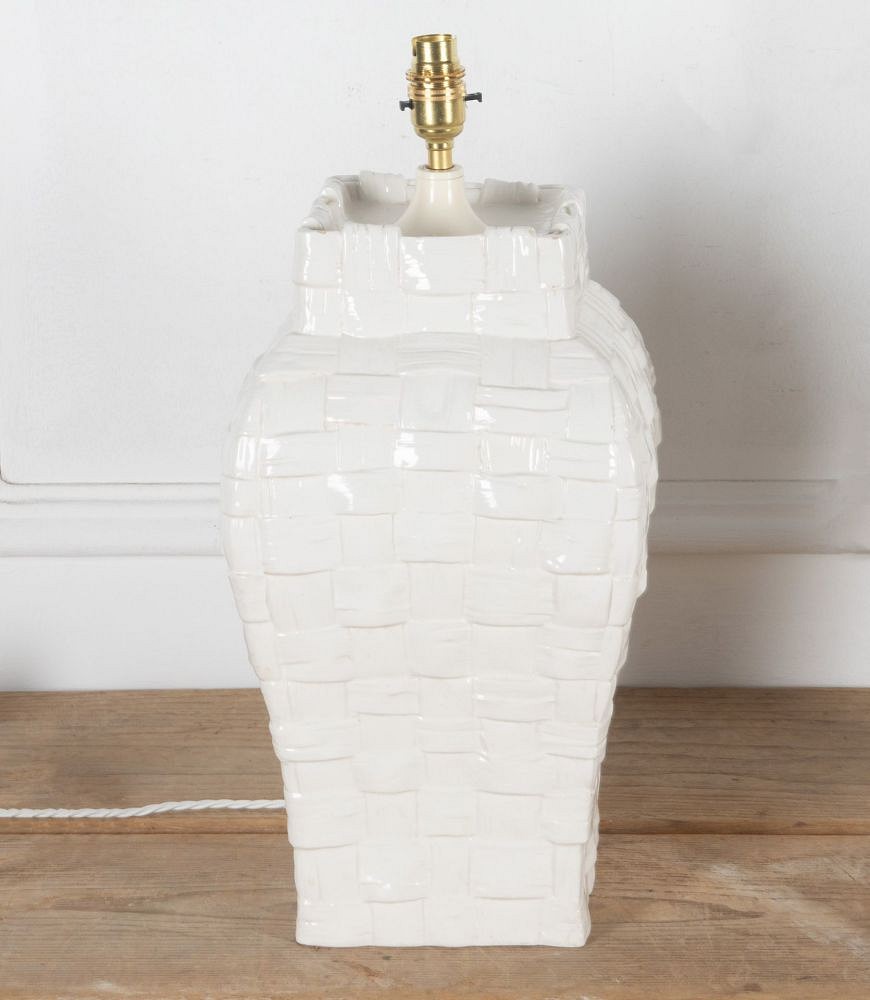 Pair of Large 20th Century French Ceramic Table Lamps LT1536585