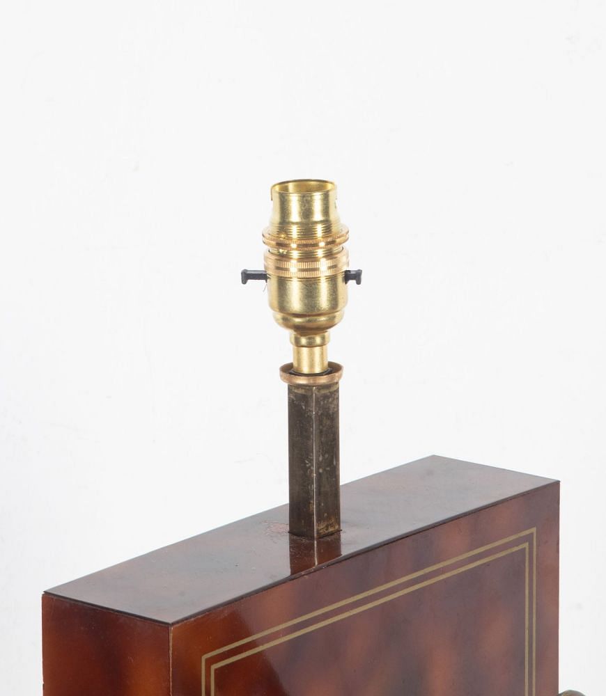 20th Century Brass Turtle Lamp LT1536632