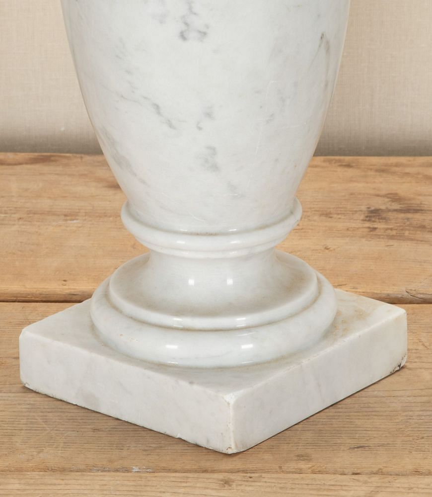 Pair of Large 20th Century French Marble Urn Table Lamps LT1541023