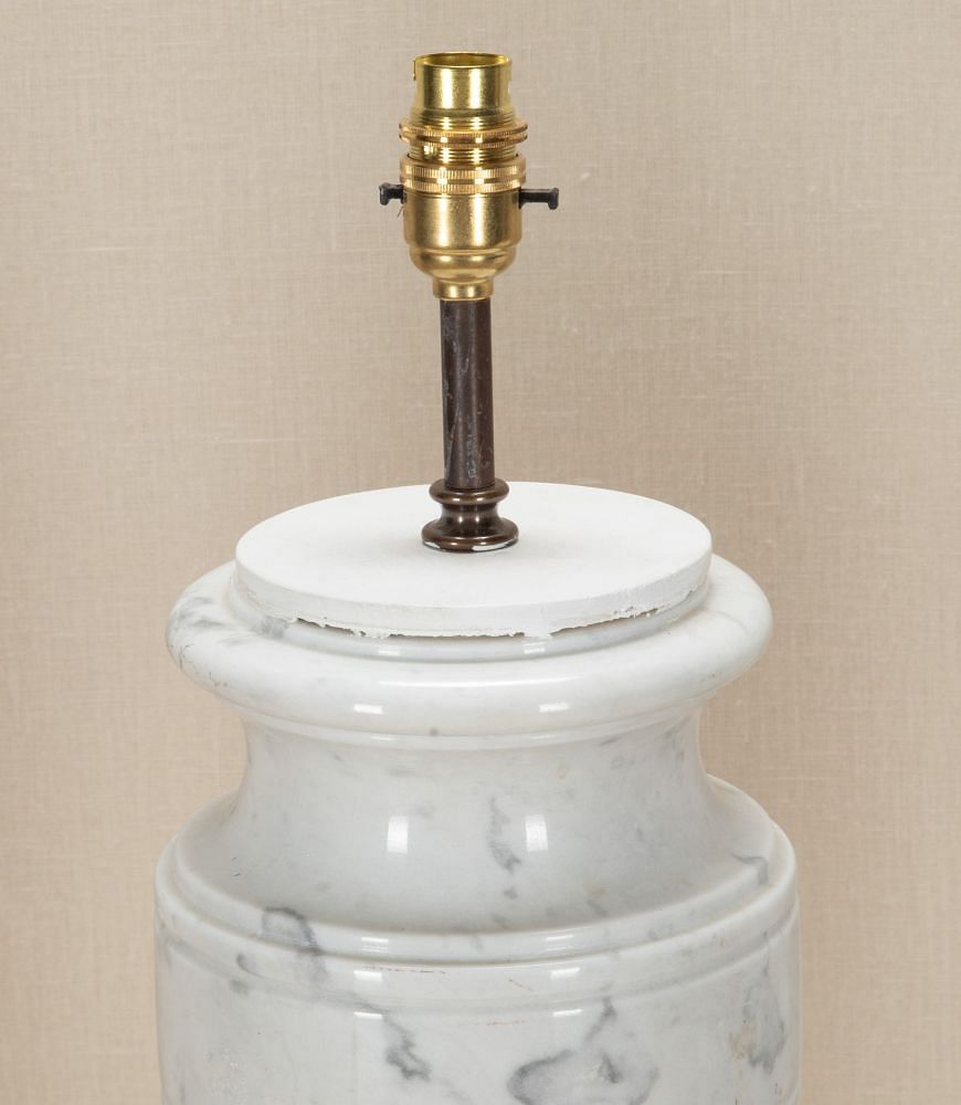 Pair of Large 20th Century French Marble Urn Table Lamps LT1541023