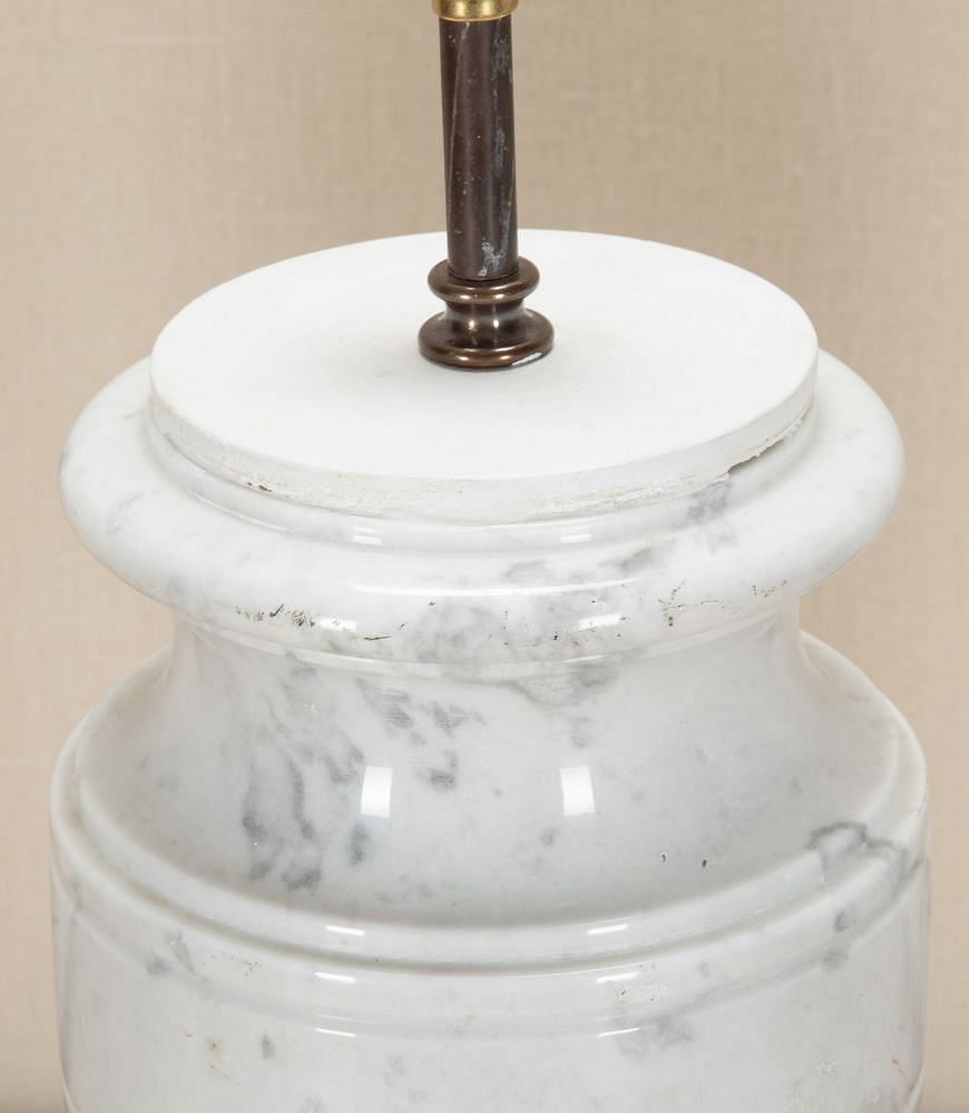 Pair of Large 20th Century French Marble Urn Table Lamps LT1541023
