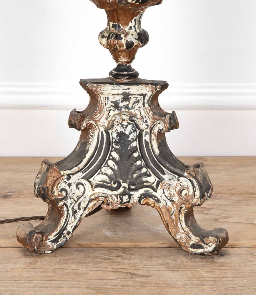 Early 19th Century Painted Candle Lamp LT2011378