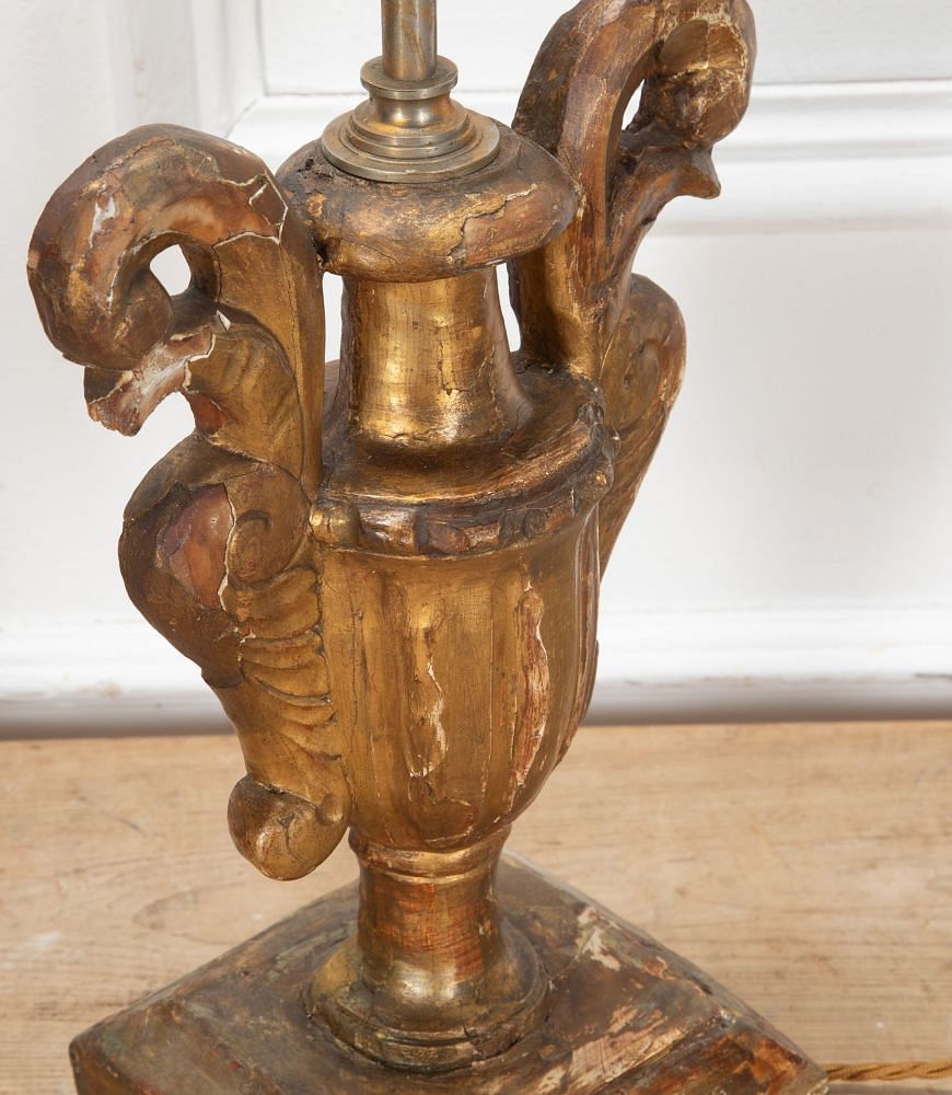 Pair of 19th Century Gilt Lamps LT3938249