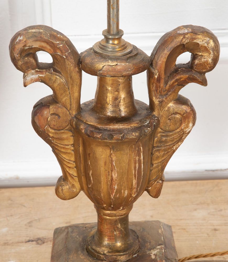 Pair of 19th Century Gilt Lamps LT3938249