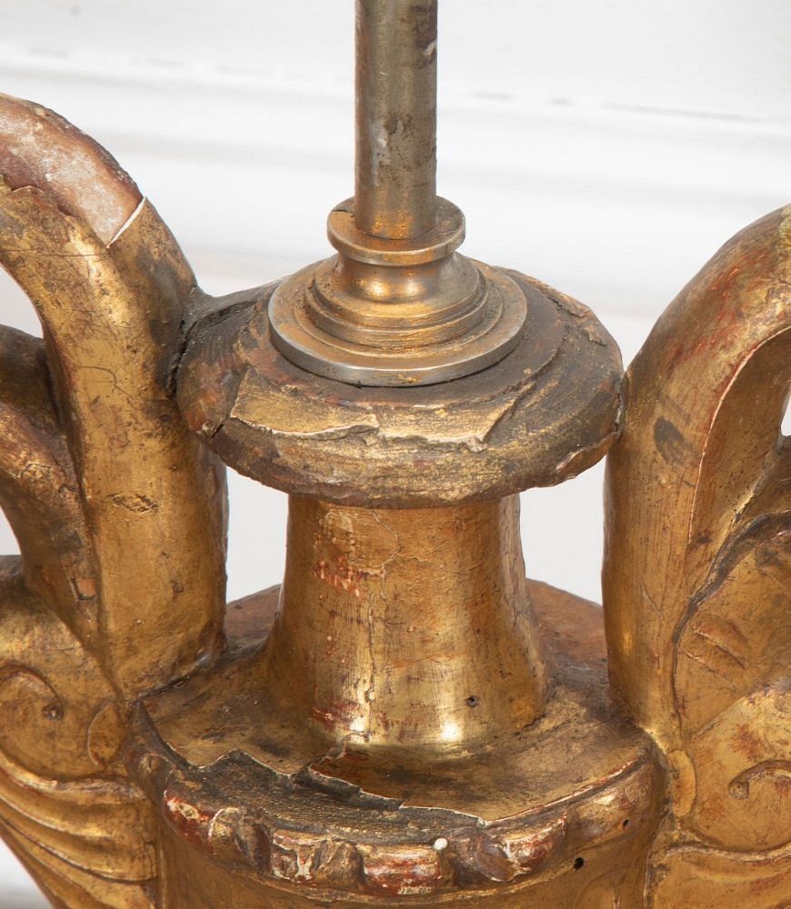 Pair of 19th Century Gilt Lamps LT3938249
