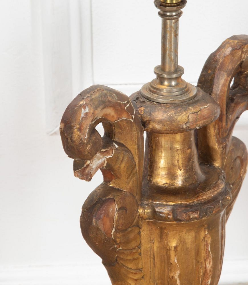 Pair of 19th Century Gilt Lamps LT3938249