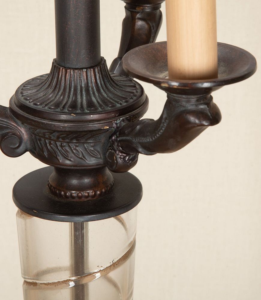 Pair of 20th Century French Bronze Table Lamps LT4842863