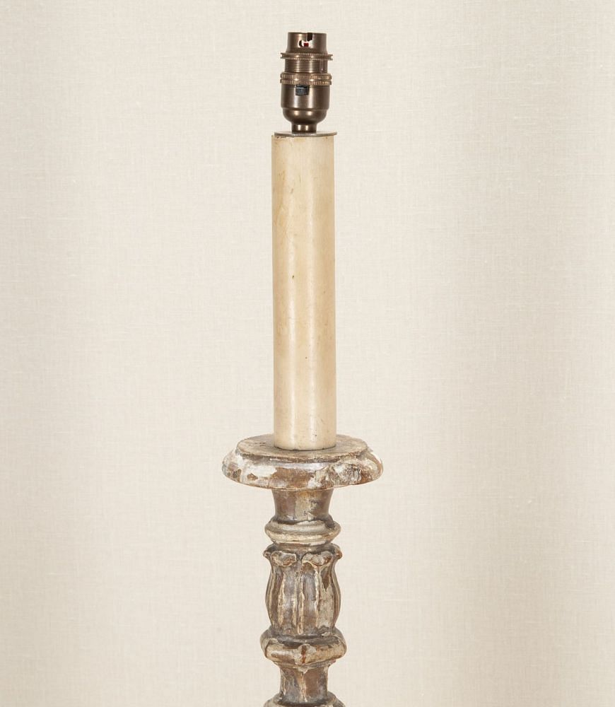 Pair of 18th Century French Pricket Table Lamps LT5243282