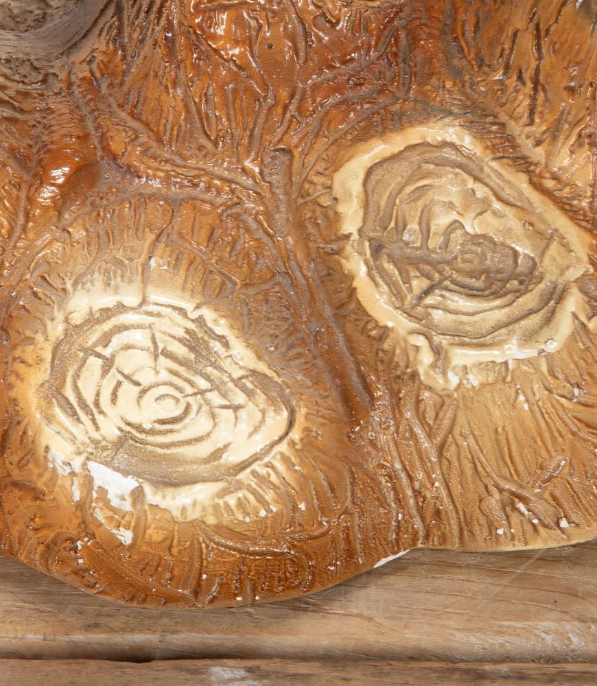 Pair of Large Mid-Century Ceramic Owl Lamps LT9340538