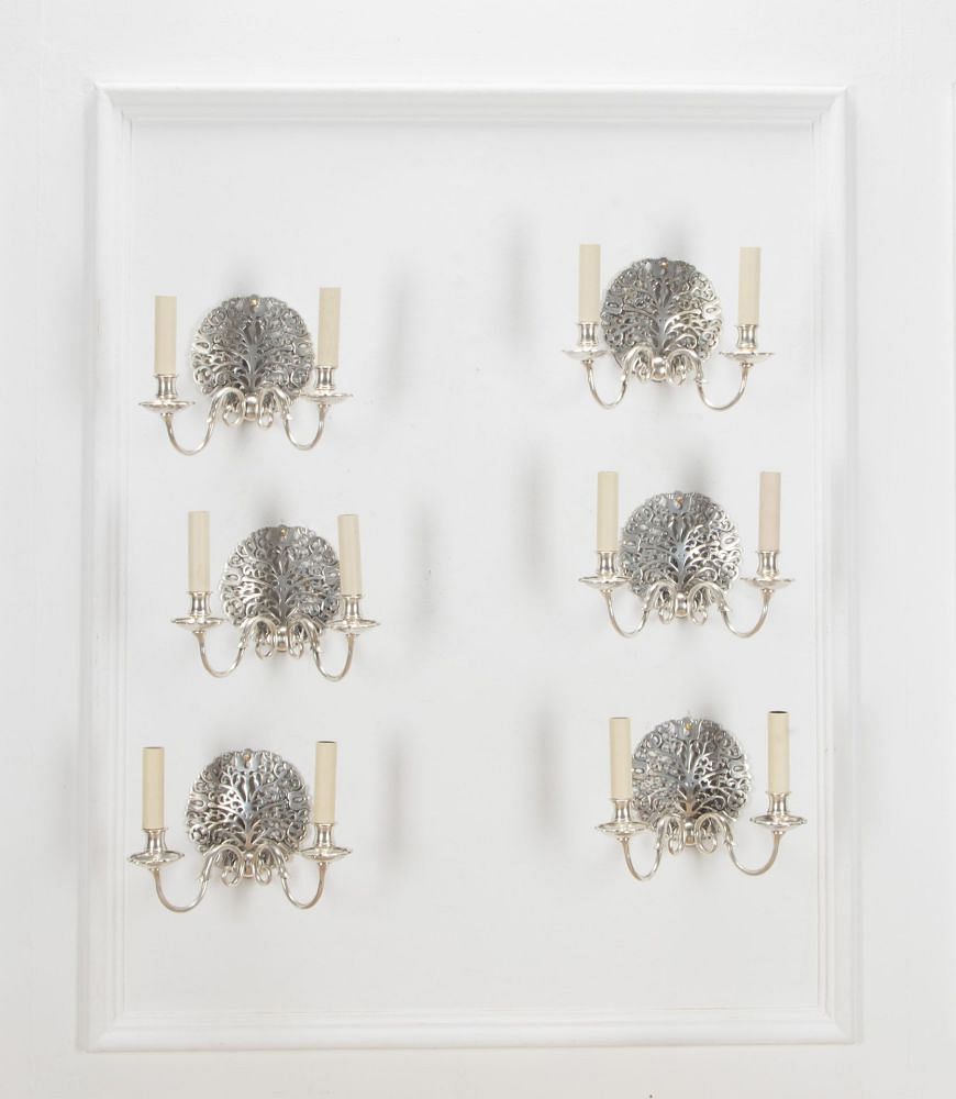 Set of Six Arts and Crafts Wall Sconces LW2138296