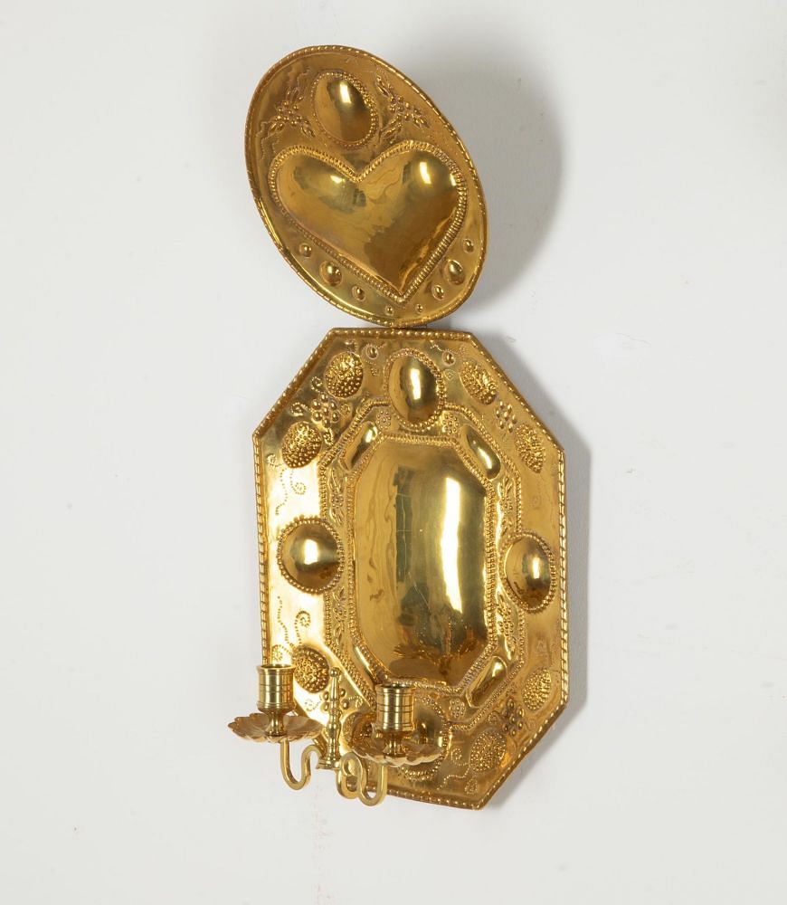 Pair of Large 19th Century Swedish Wall Sconces LW6040156