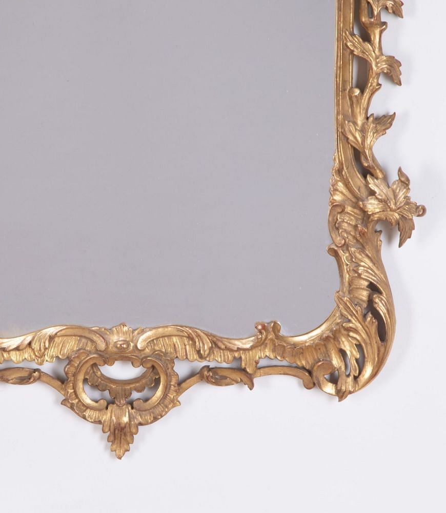 19th Century Carved Gilt Wood Mirror MI0334980