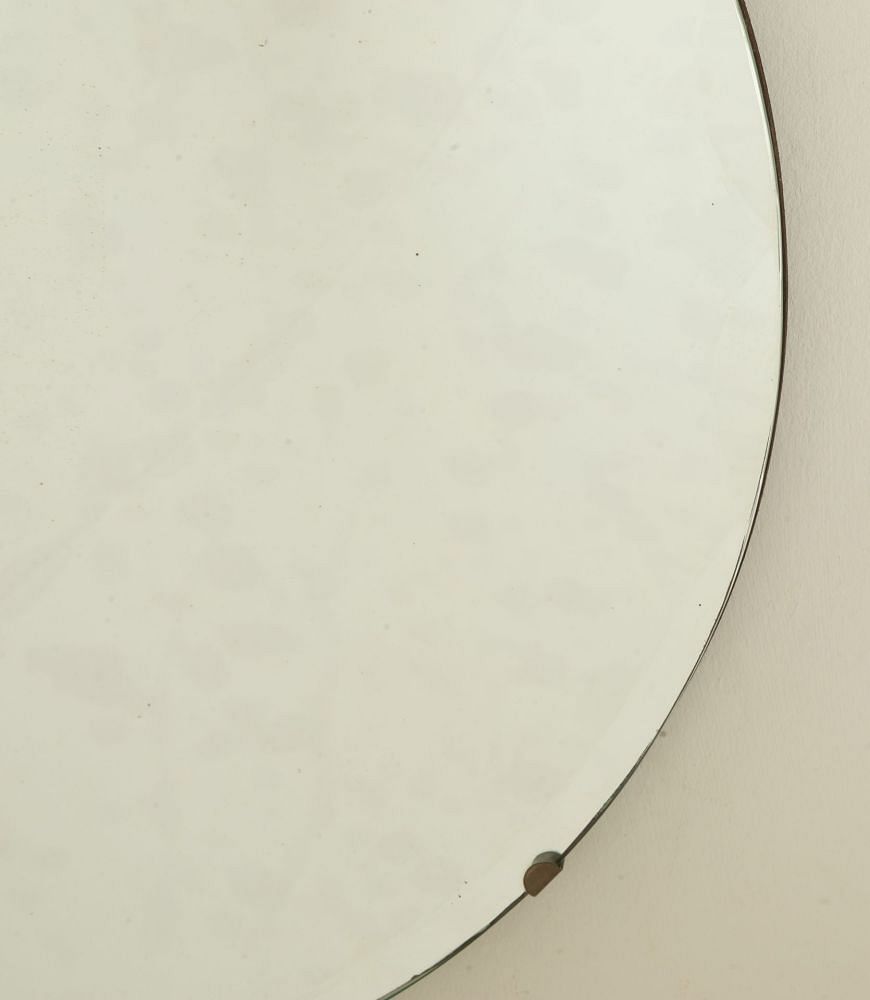 Small 20th Century English Art Deco Mirror MI0542525