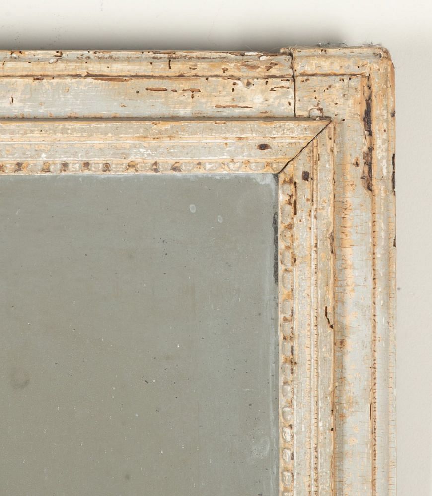 18th Century French Mirror with Original Glass Plate MI1343356