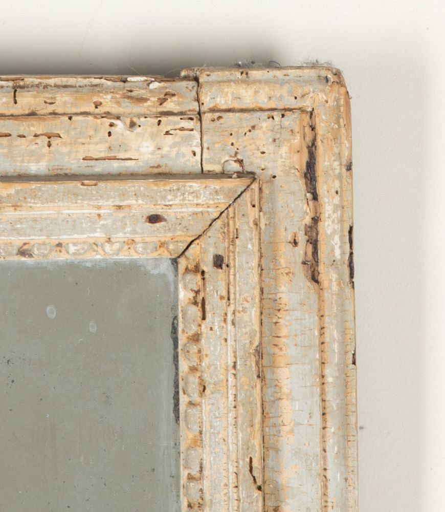 18th Century French Mirror with Original Glass Plate MI1343356