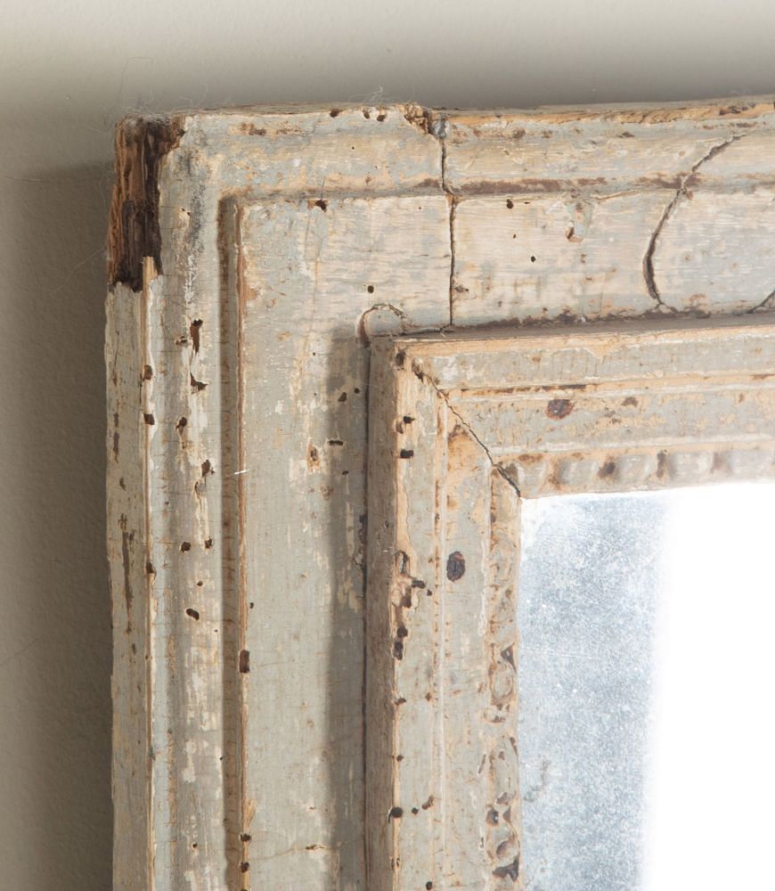18th Century French Mirror with Original Glass Plate MI1343356