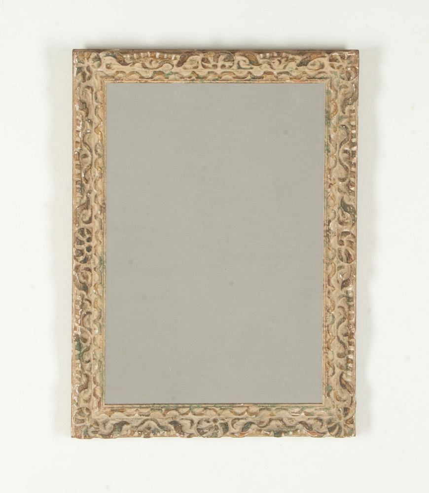 Small 20th Century French Carved Montparnasse Framed Mirror MI1542011