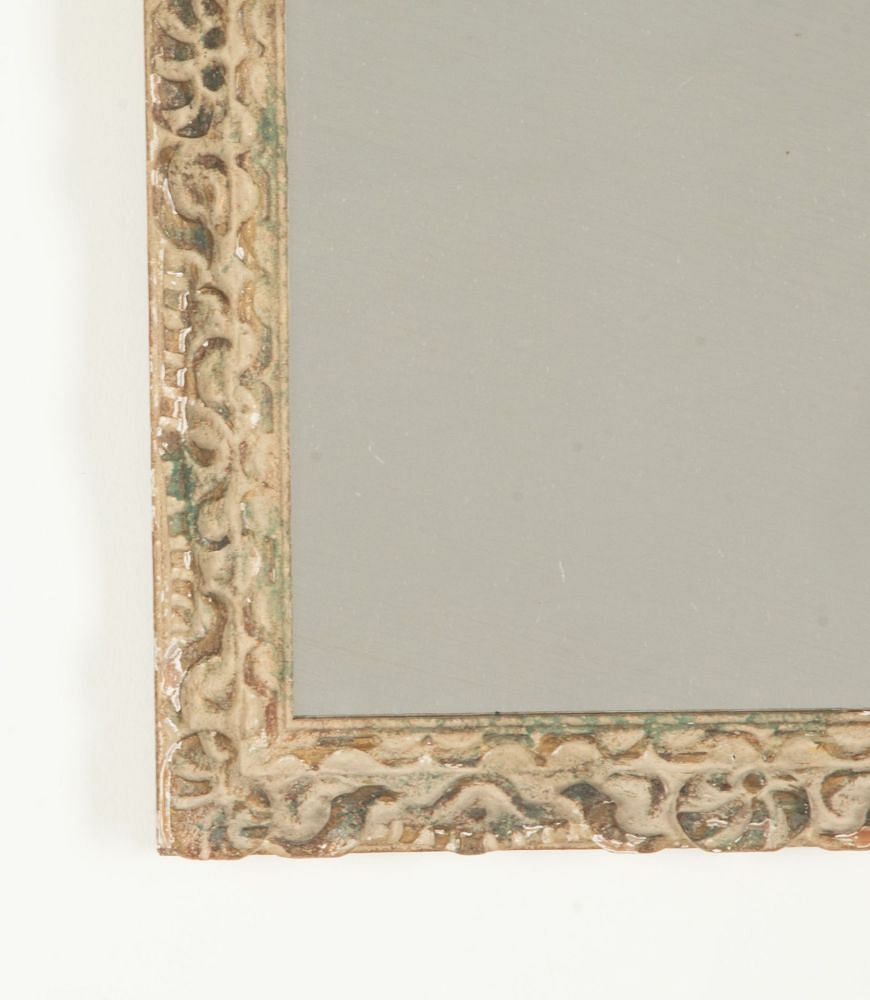 Small 20th Century French Carved Montparnasse Framed Mirror MI1542011