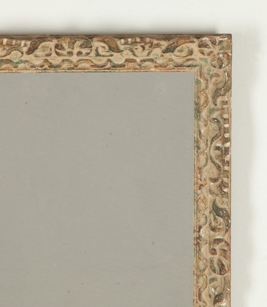 Small 20th Century French Carved Montparnasse Framed Mirror MI1542011