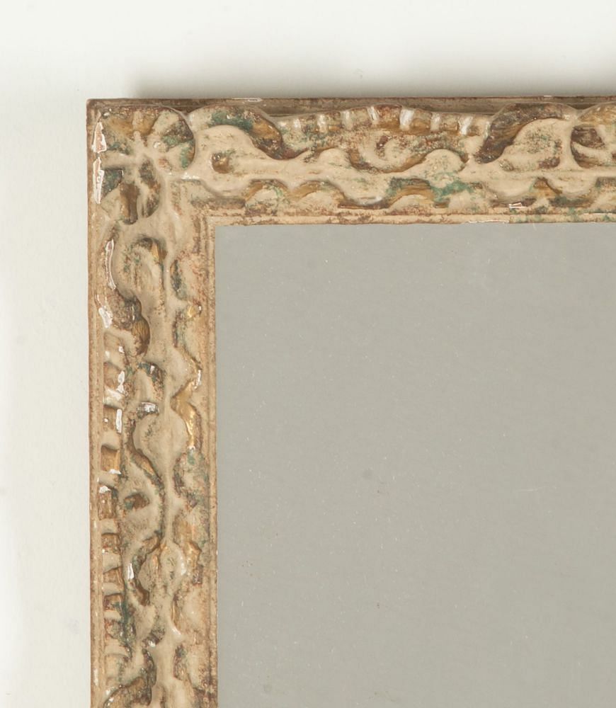 Small 20th Century French Carved Montparnasse Framed Mirror MI1542011