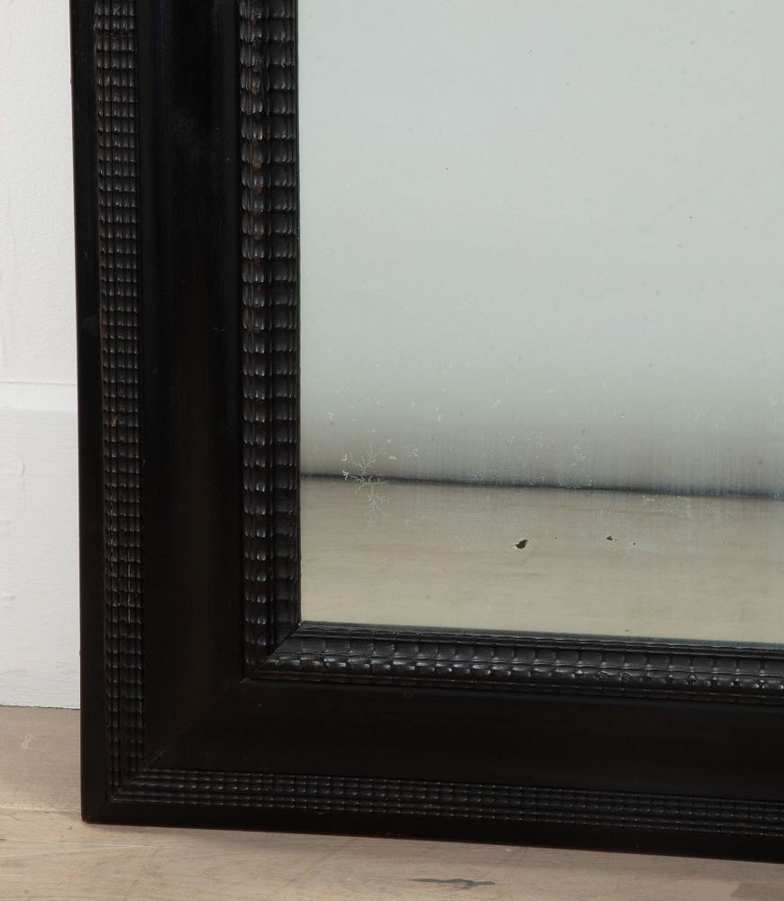 19th Century Italian Ebonised Mirror MI3040098