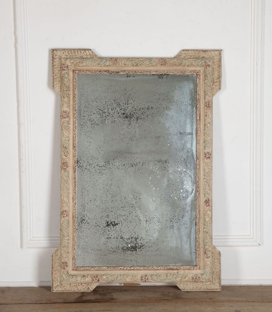19th Century French Foxed Mirror MI3235095