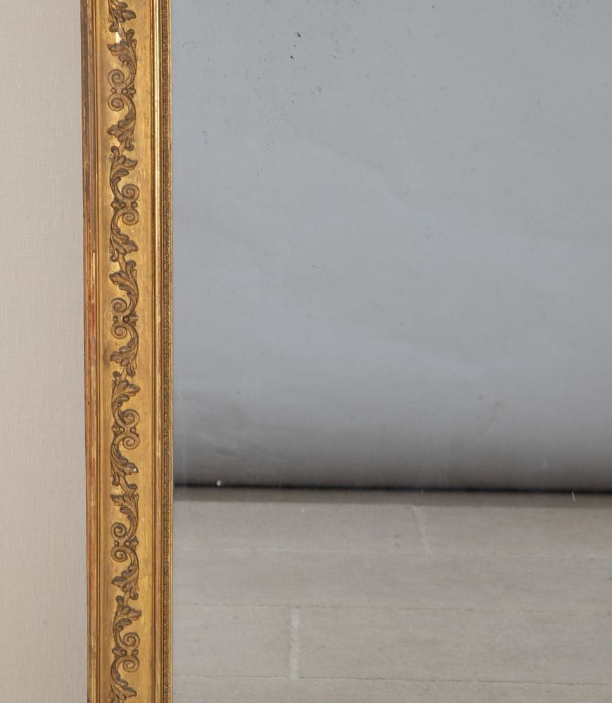 19th Century French Napoleon III Gilt Mirror MI3442953
