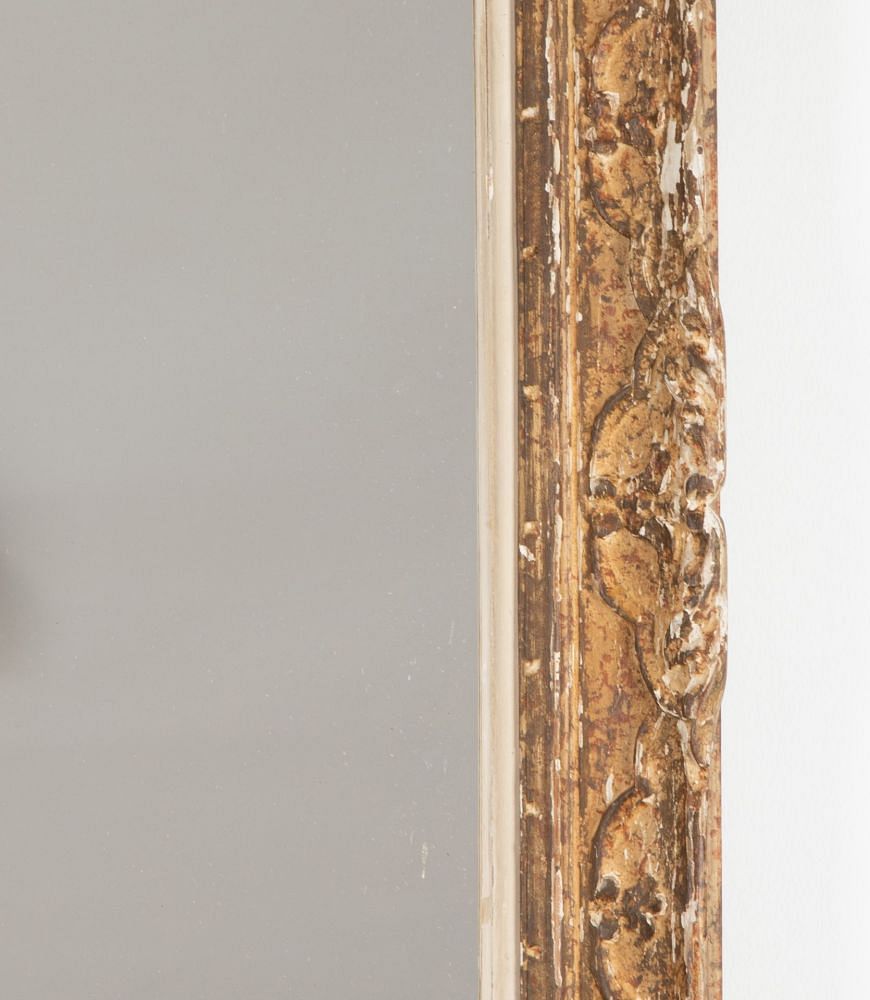 French 20th Century Montparnasse Carved Framed Mirror MI3539168