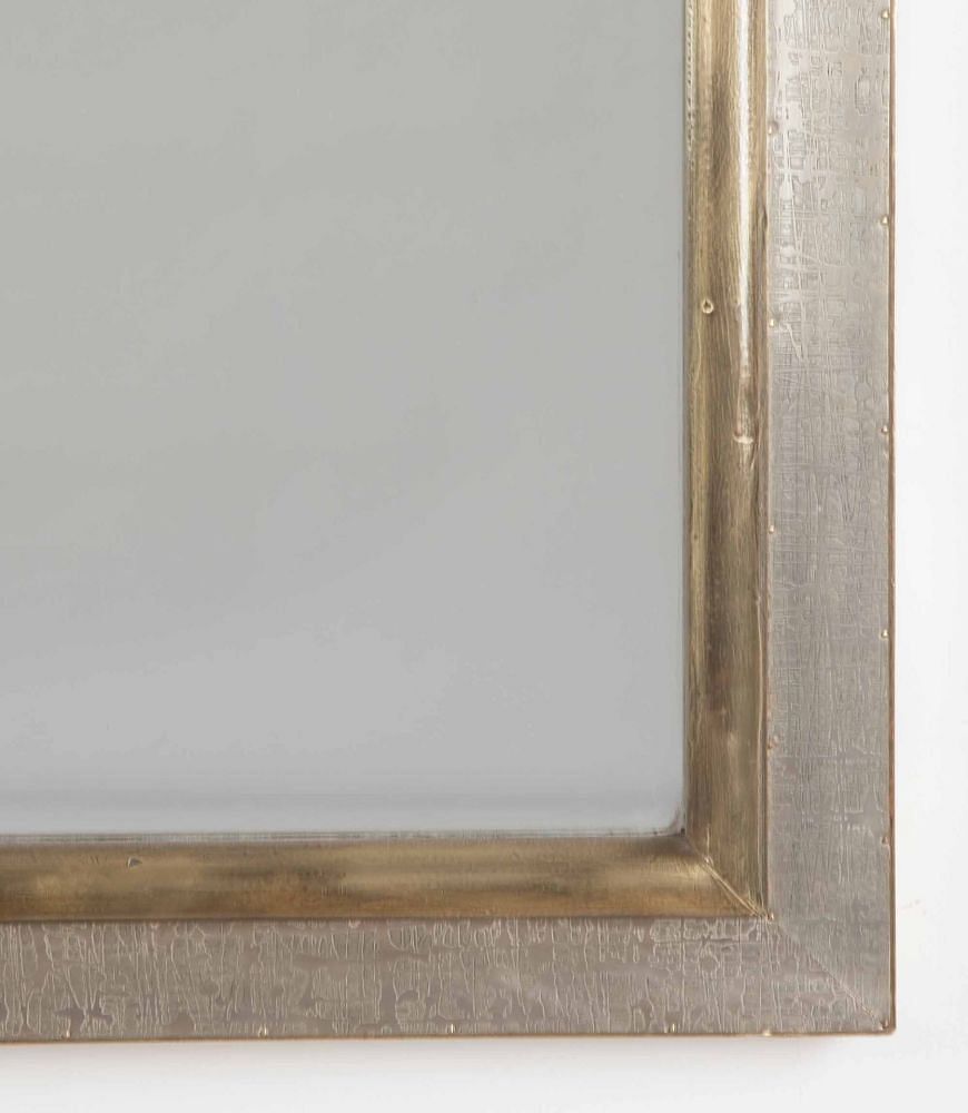 Late 20th Century Spanish Brass Mirror MI3842777