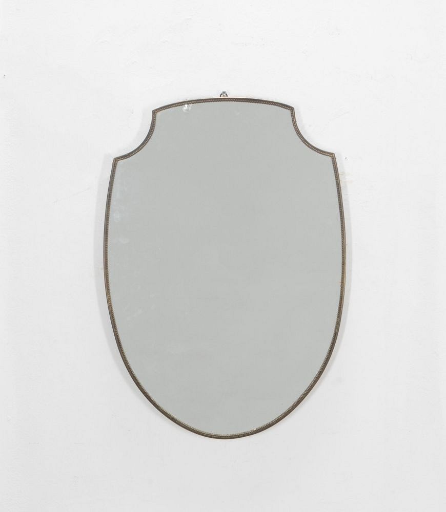 Mid Century Brass Mirror MI4637049