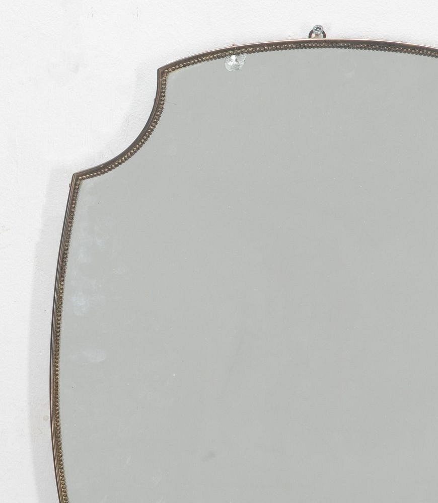 Mid Century Brass Mirror MI4637049