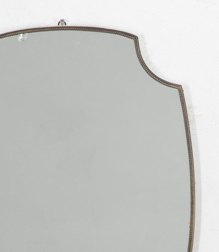 Mid Century Brass Mirror MI4637049