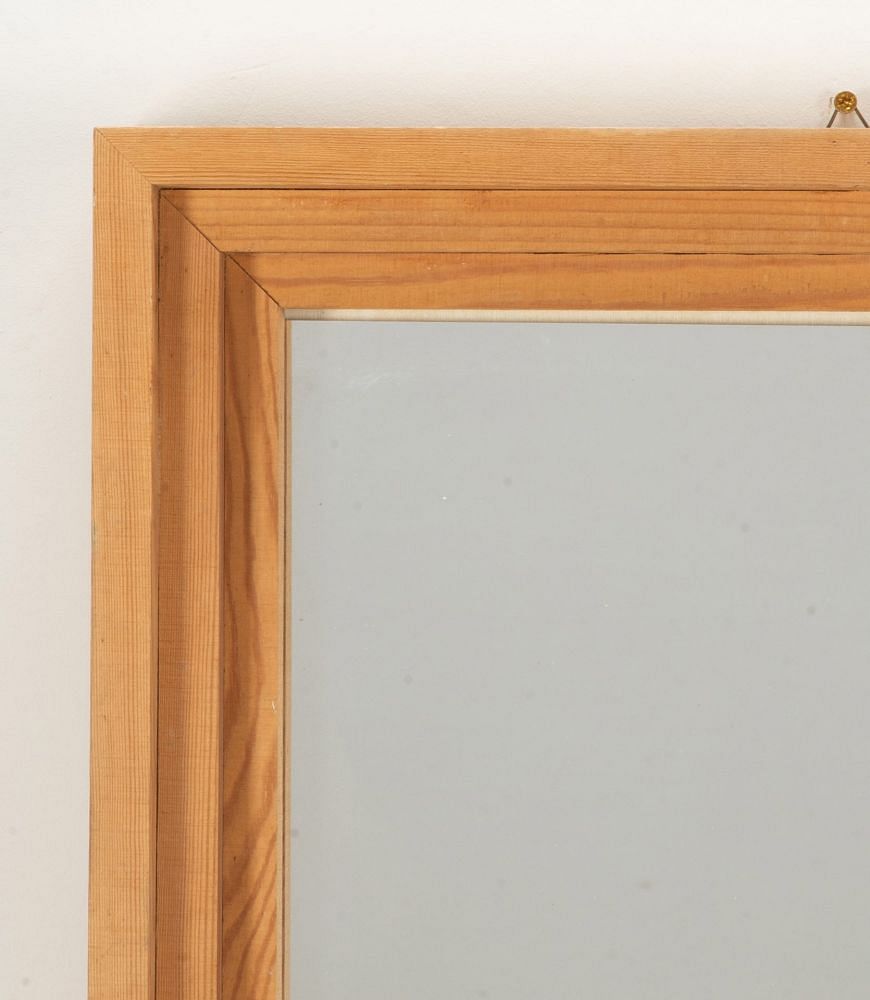 20th Century Italian Mario Ceroli Mirror MI4641839