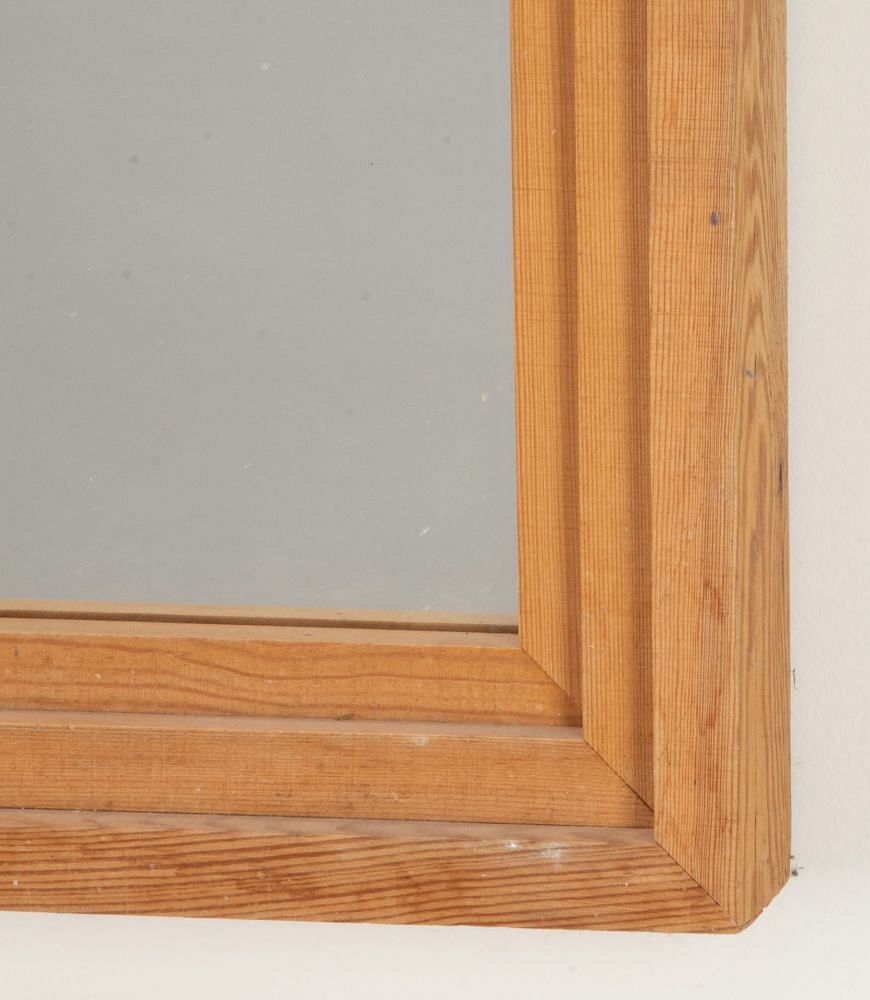 20th Century Italian Mario Ceroli Mirror MI4641839