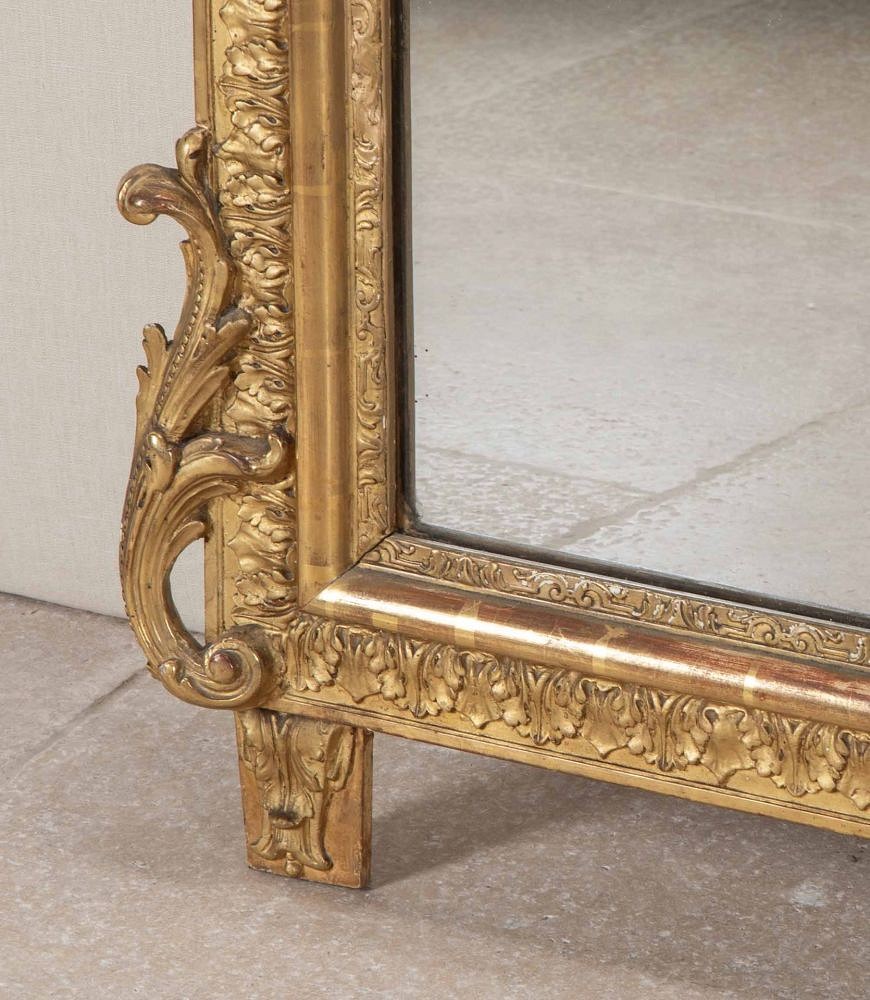 Pair of 19th Century French Neo-Classical Gilt Mirrors MI4843135