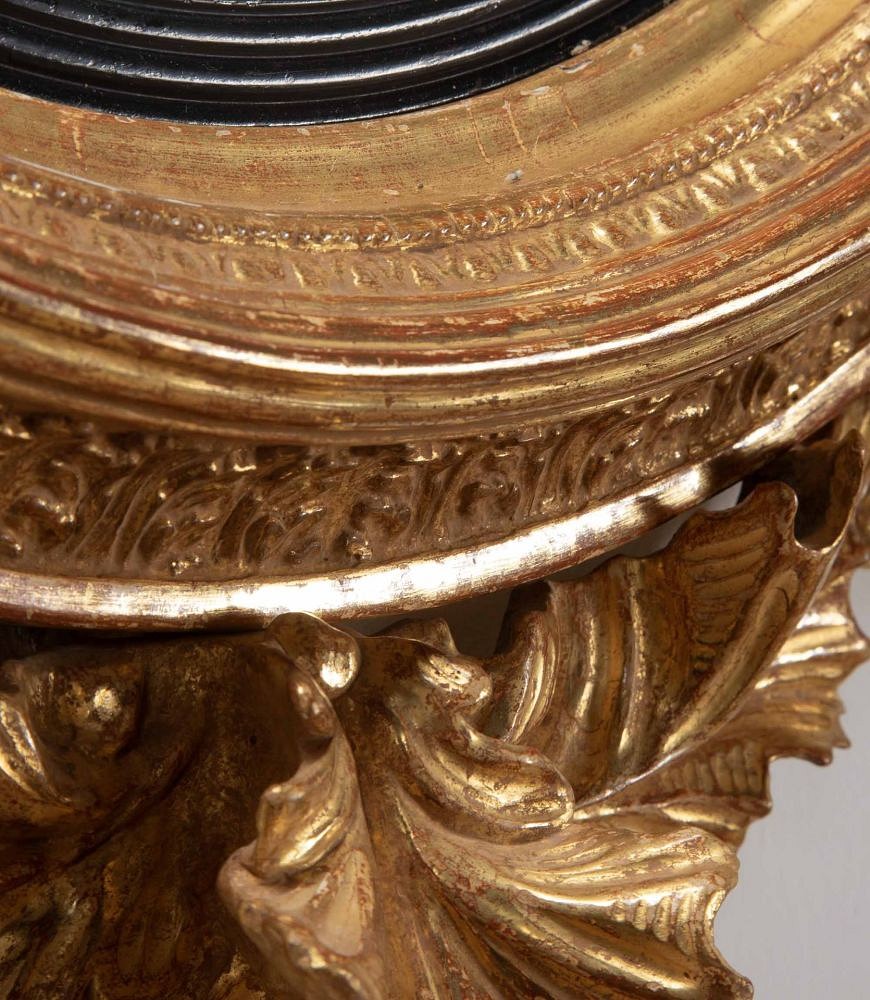 Small English Regency Convex Mirror MI8039844