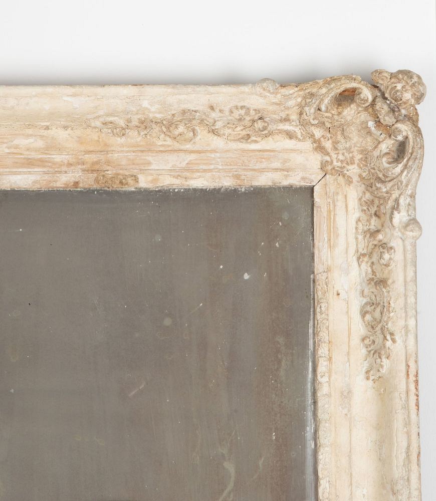 19th Century French Carved Frame Mirror MI9035939