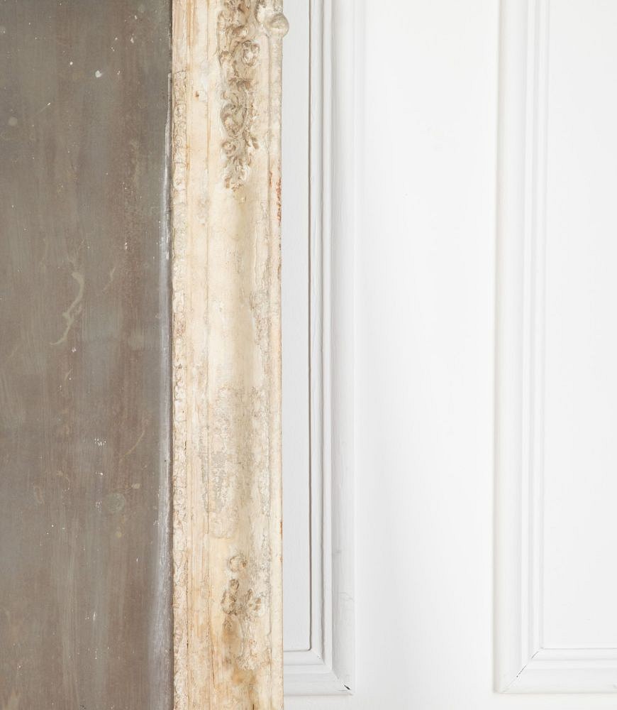 19th Century French Carved Frame Mirror MI9035939