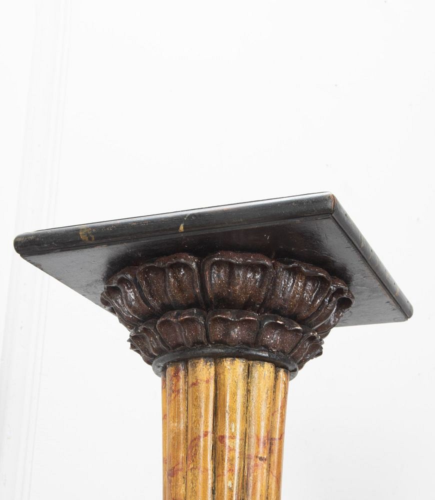 Regency Pair of Simulated Marble Torcheres OF0338751