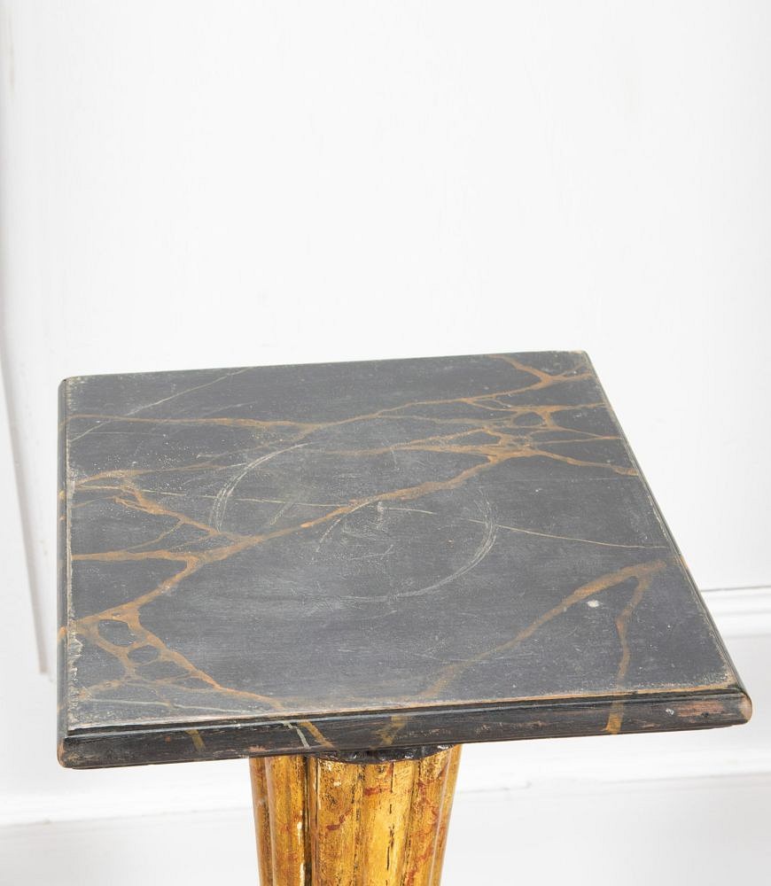 Regency Pair of Simulated Marble Torcheres OF0338751