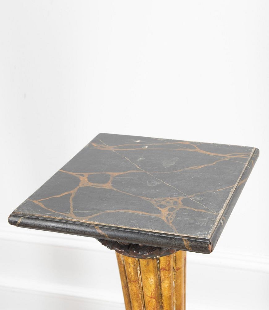 Regency Pair of Simulated Marble Torcheres OF0338751